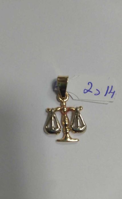 pandantiv aur 14k (m3) star amanet