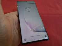 -Samsung Note 10Plus, Negru, 256Gb, 12Ram, doar telefonul, stare foart