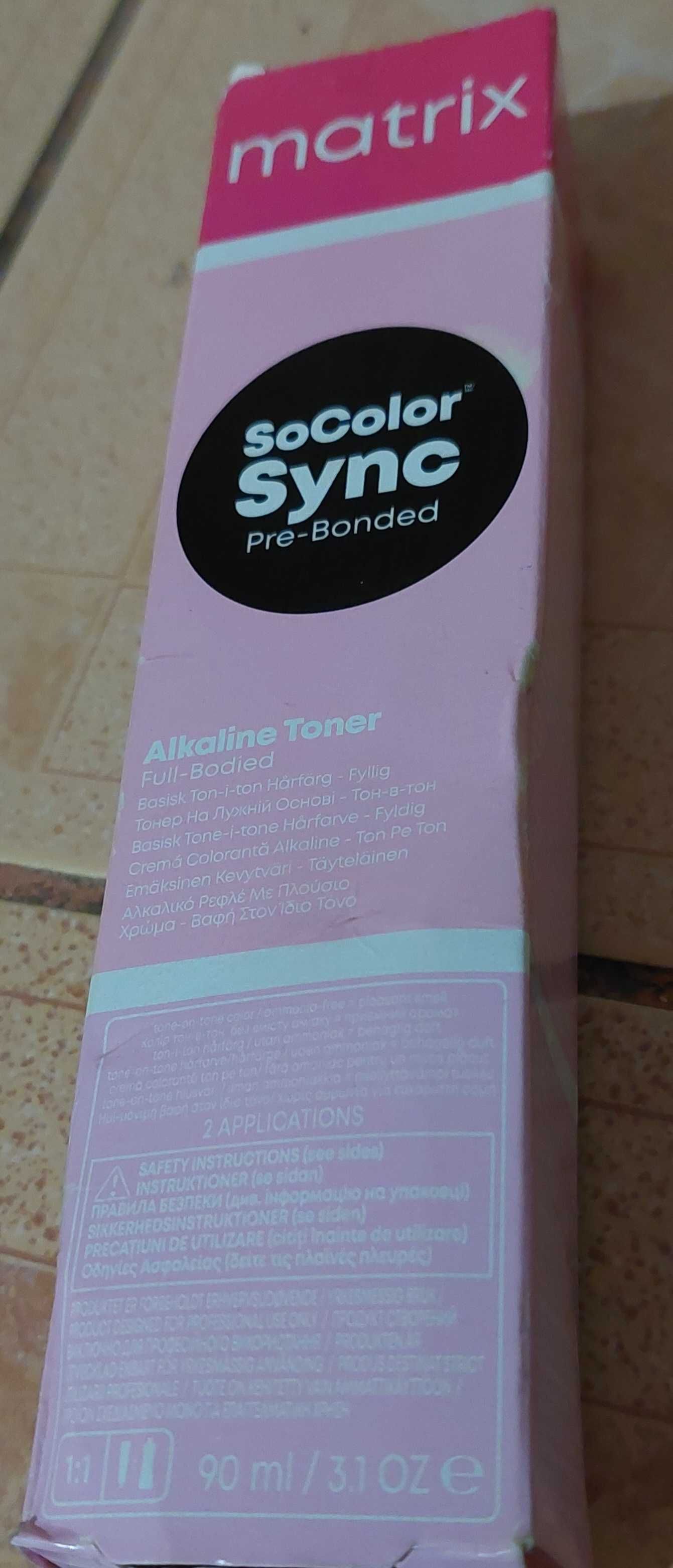 Matrix SoColor Sync Pre-Bonded Alkaline Toner Full-Bodied