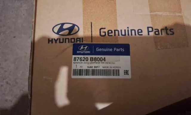 HYUNDAI SANTA FE III 2012-2019-дясно огледало,оригиналнo,спукан мигач
