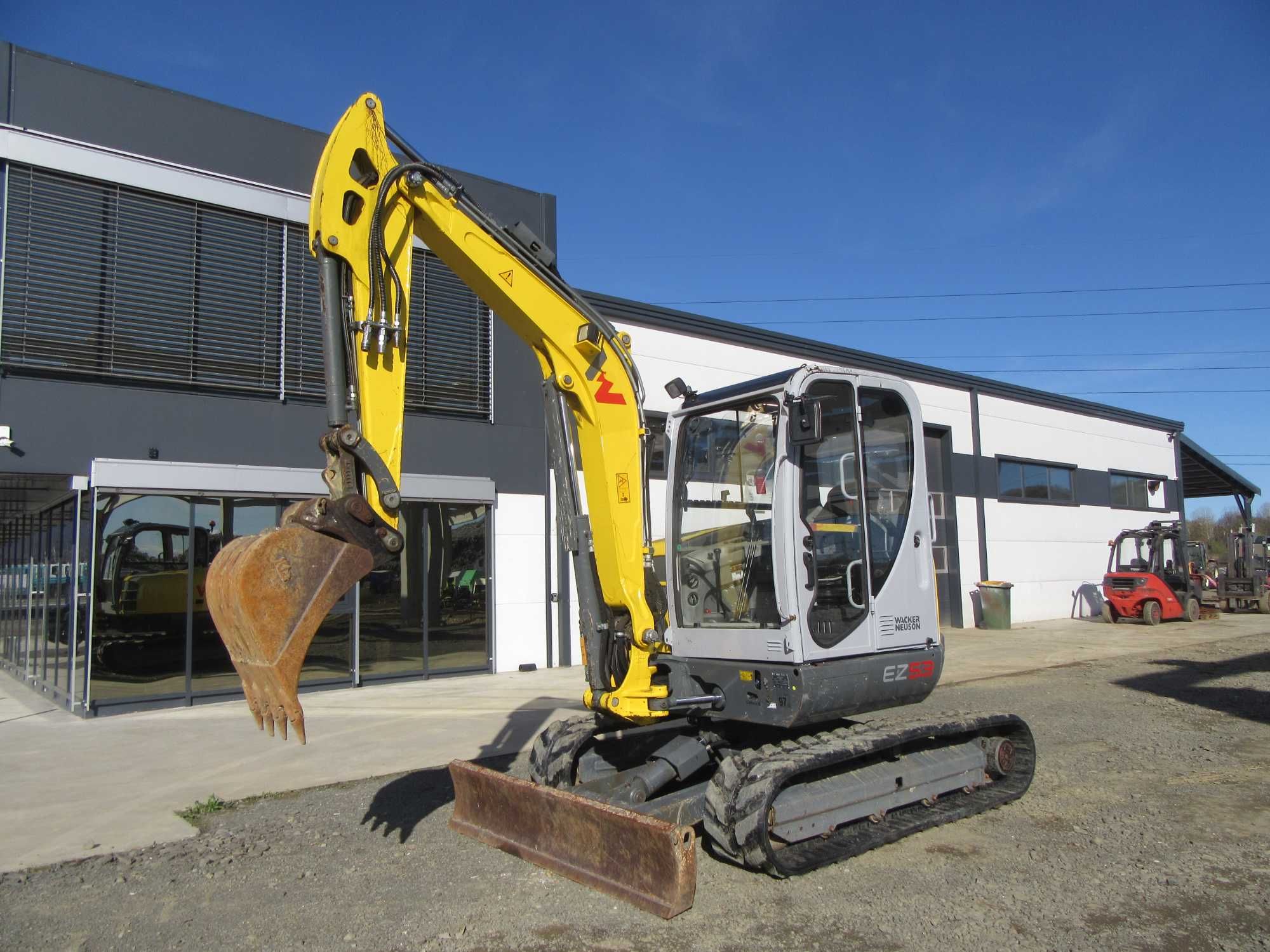 Mini excavator 5.8 Tone Wacker Neuson EZ 53 1430 ore