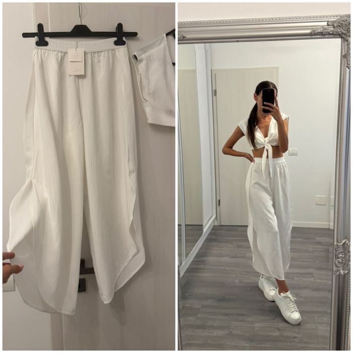 Set pantaloni si top, femei - xs