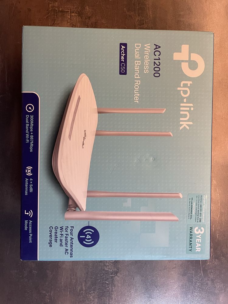Рутер TP-Link Archer C50 AC1200