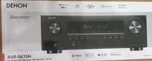 Denon AVR-S670H,5.2.8K Ultra HD/135W.Nou.