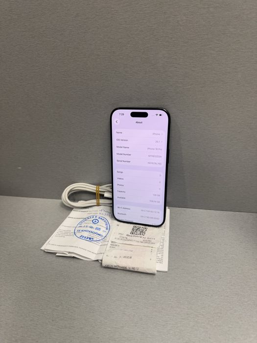 Продавам iPhone 16 PRO 28 цикъла