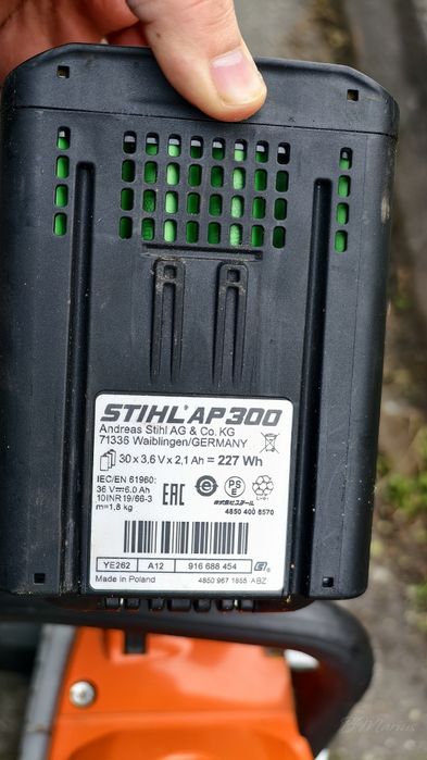 Stihl MSA 200C + Stihl ap300