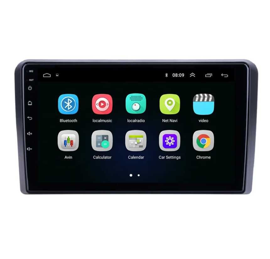 9-инчова мултимедия за Audi A3 (2003–2011) + камера , CarPlay, GPS