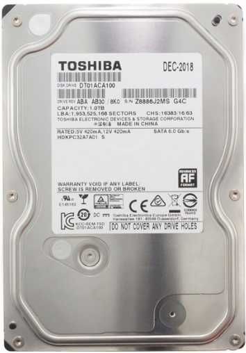 Жёсткий диск продам 1000gb Toshiba DT01ACA1000