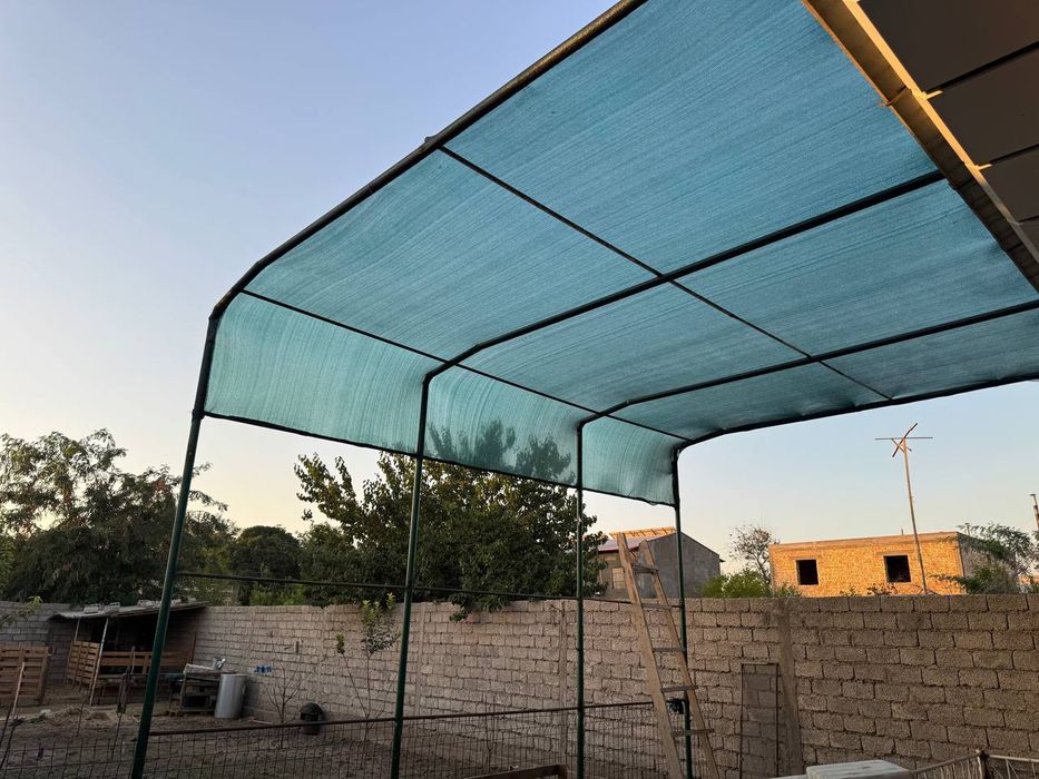 Свой 4,5 соток,3 комнаты + кухня,новый дом,Чирчик,Ак кавак,Макро