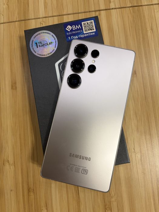 Samsung S25 Ultra 12/256 Titanium Grey с гарантией до февраля 2026