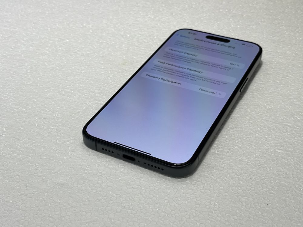 iPhone 15 Pro MAX 512Gb Black Titanium Neverlocked 100% viata bateriei
