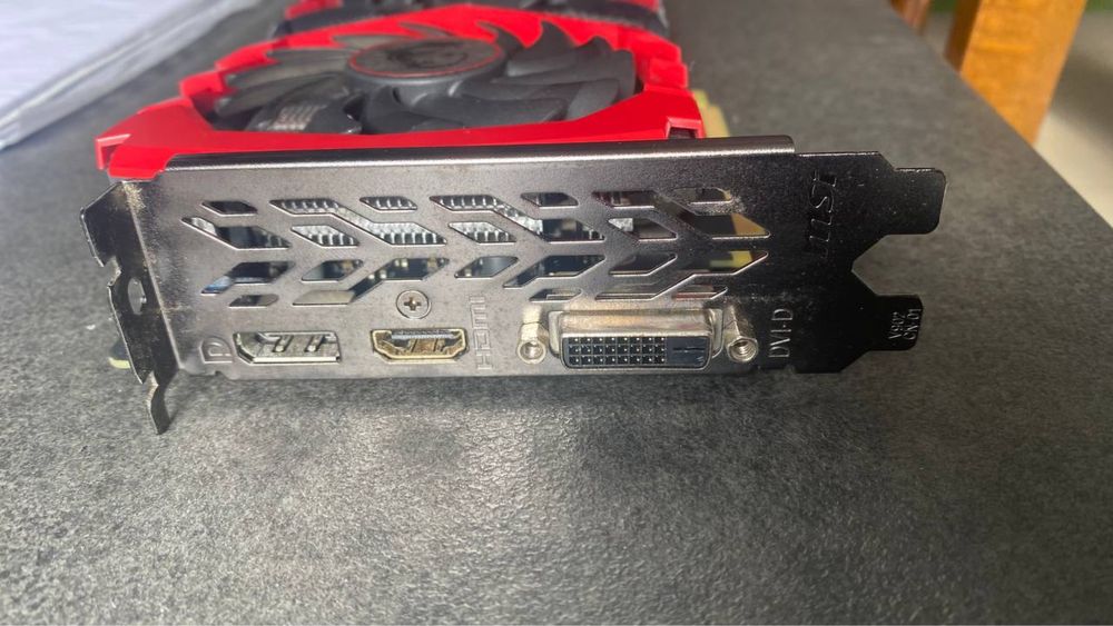 Видеокарта MSI GTX 1050TI