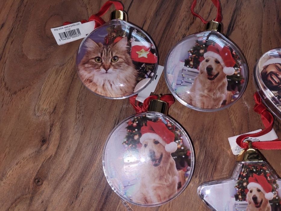 Играчки за елха със снимка