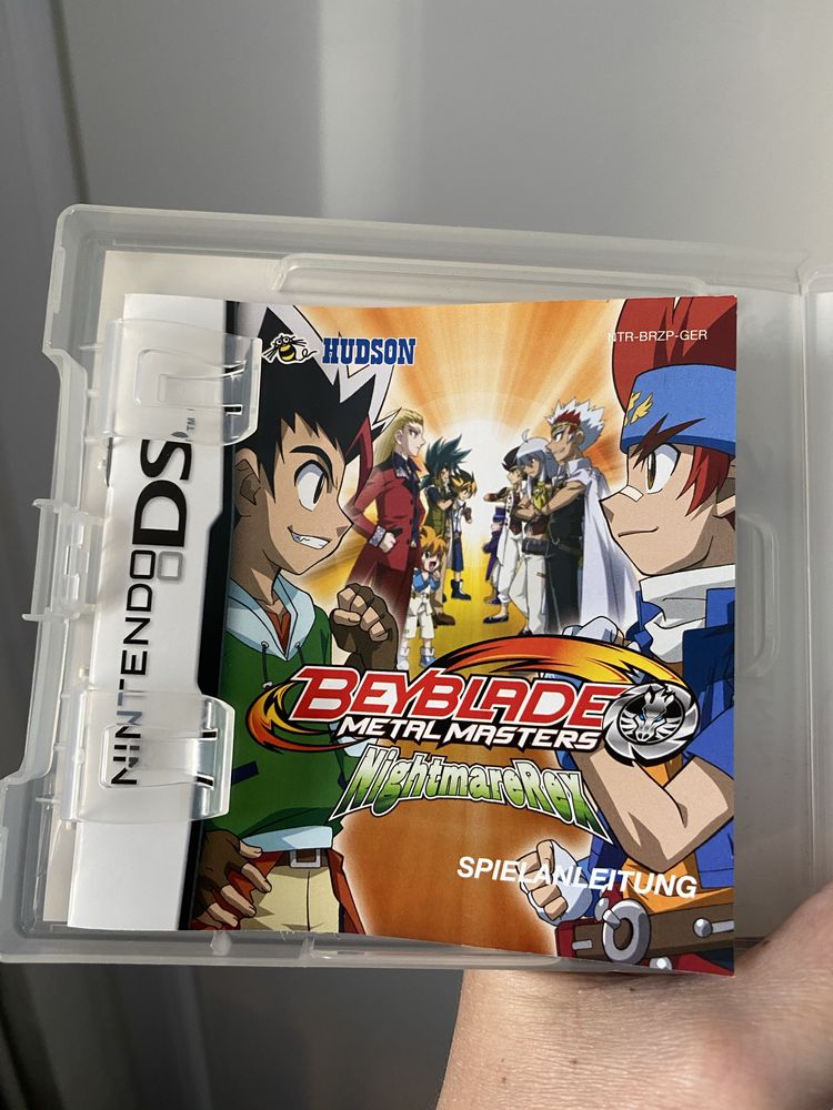 Beyblade Metal Masters Nightmare Rex Nintendo DS