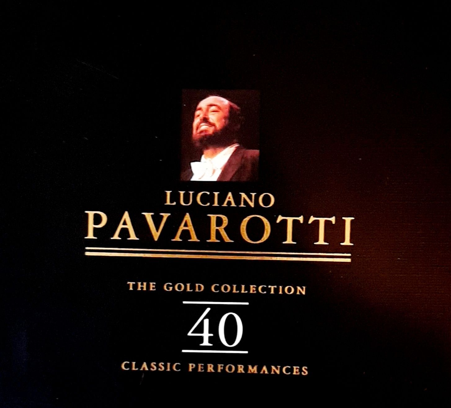 Luciano Pavarotti двоен Златен албум 40 световни хитове ОРГИНАЛ