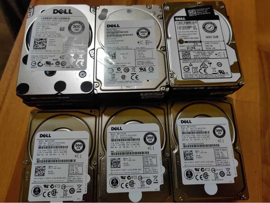 Hard Disk HDD SAS 2.5" 300Gb 15k 6Gbs Dell Server PowerEdge - RAID