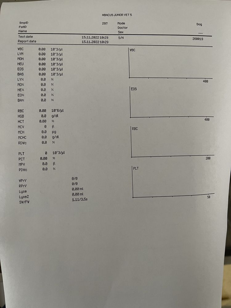 Aparat de hematologie veterinara Diatron/Abaxis/Abacus Junior Vet5