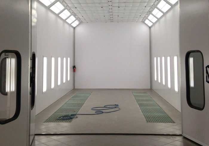 Покрасочная сушильная камера с электрообогревом