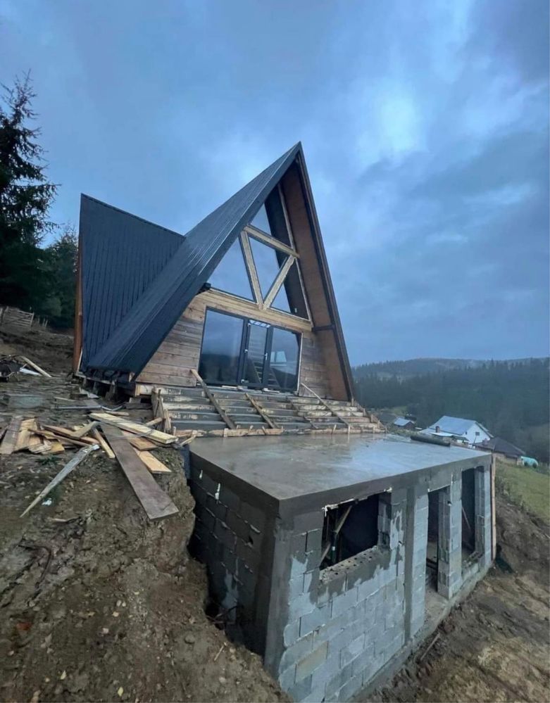 Vand casuta tip cabana A-frame