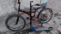 Продам велосипед 20 Украина и самокат трюковой