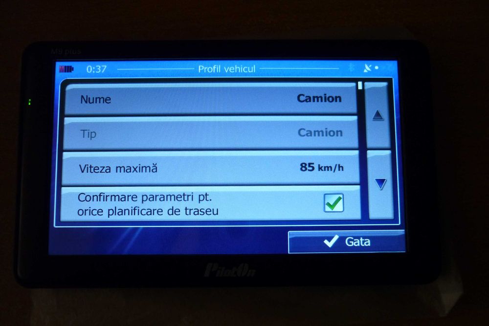 Gps PilotOn M9 plus camion