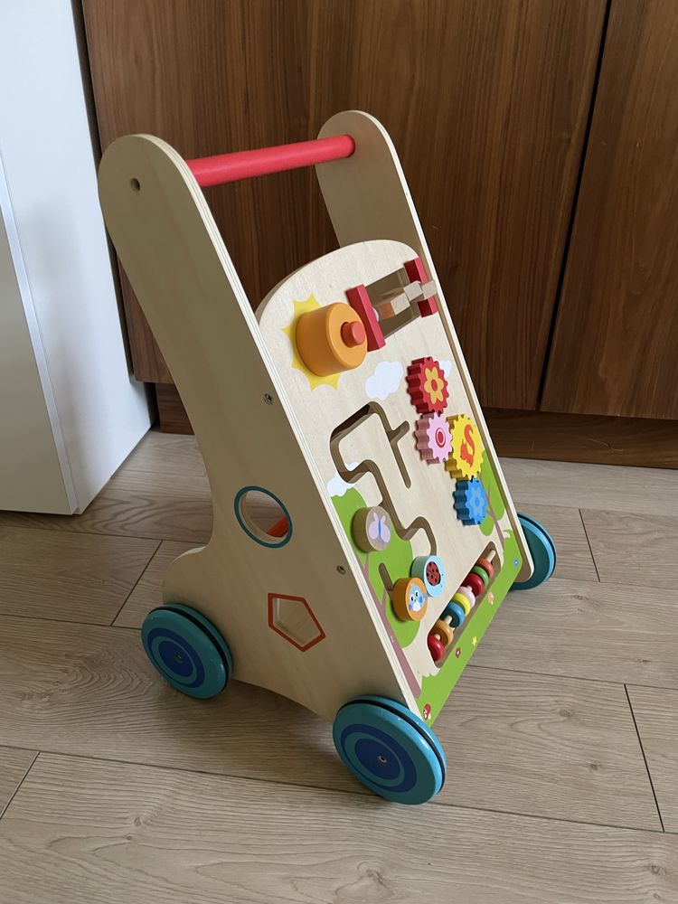 Дървена проходилка Lelin Toys