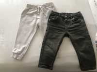 Blugi bebe Zara, pantaloni bebe C&A, 80