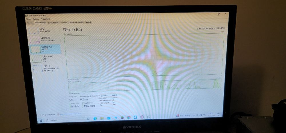Vând pc gaming GTX 1650 + un monitor de 60 hz Negociabil