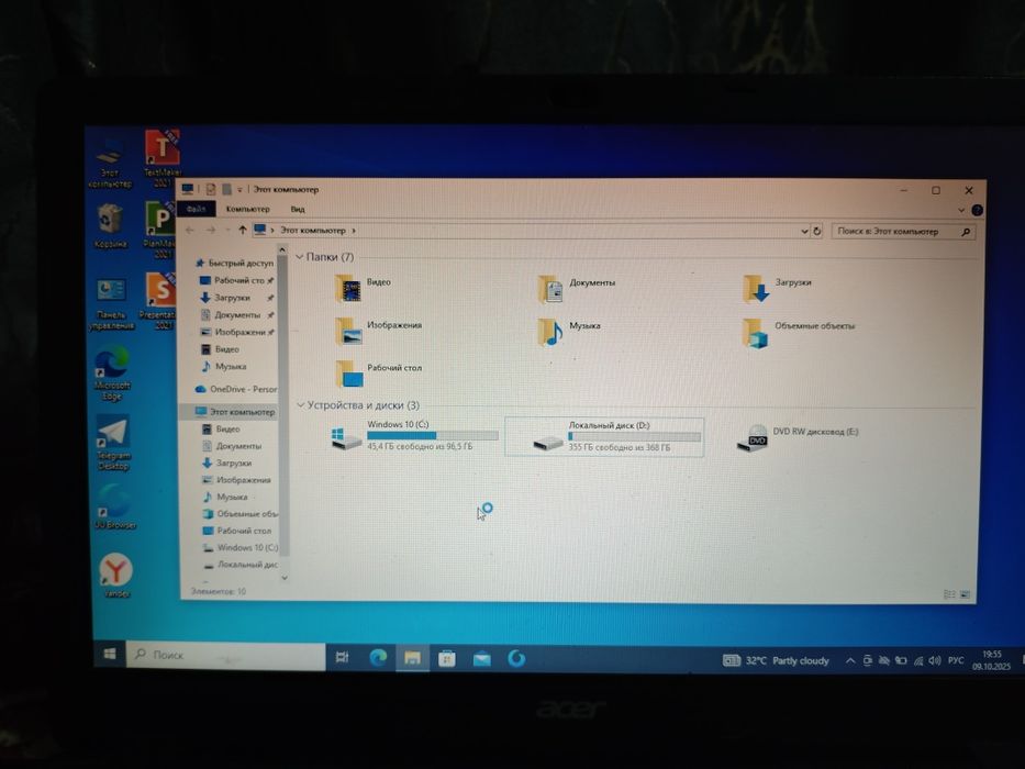 Ноутбук Acer Intel Core I3-4005u