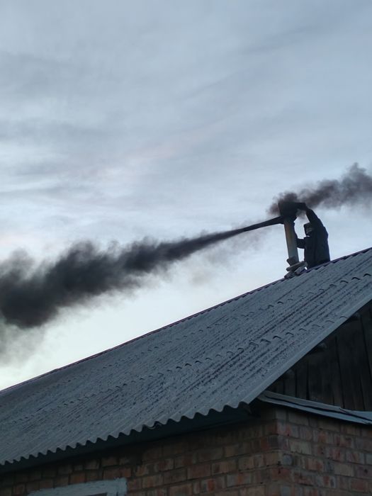 Чистка дымоходов вакуумная, ревизия печек длительного горения