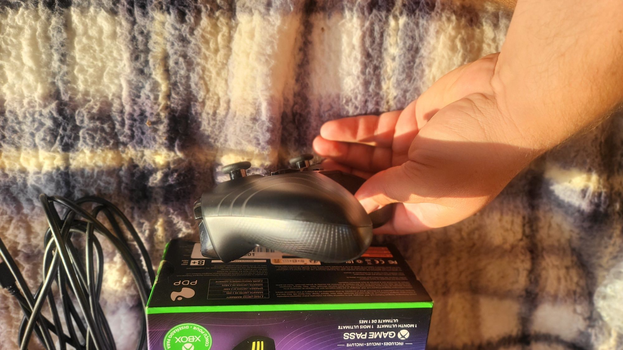 PDP Afterglow Wave,  контролер, Xbox Series X, S, Xbox One, PC,RGB LED