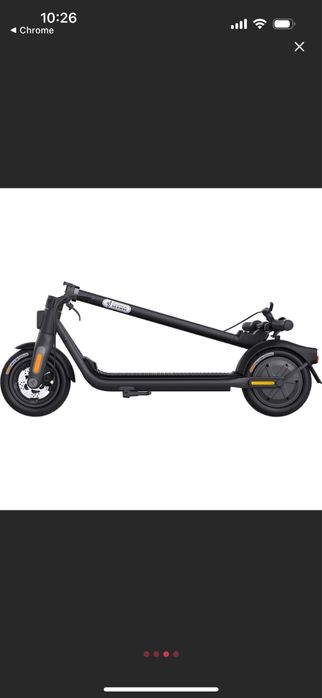 Trotineta electrica NINEBOT KickScooter F2, 10 inch, negru