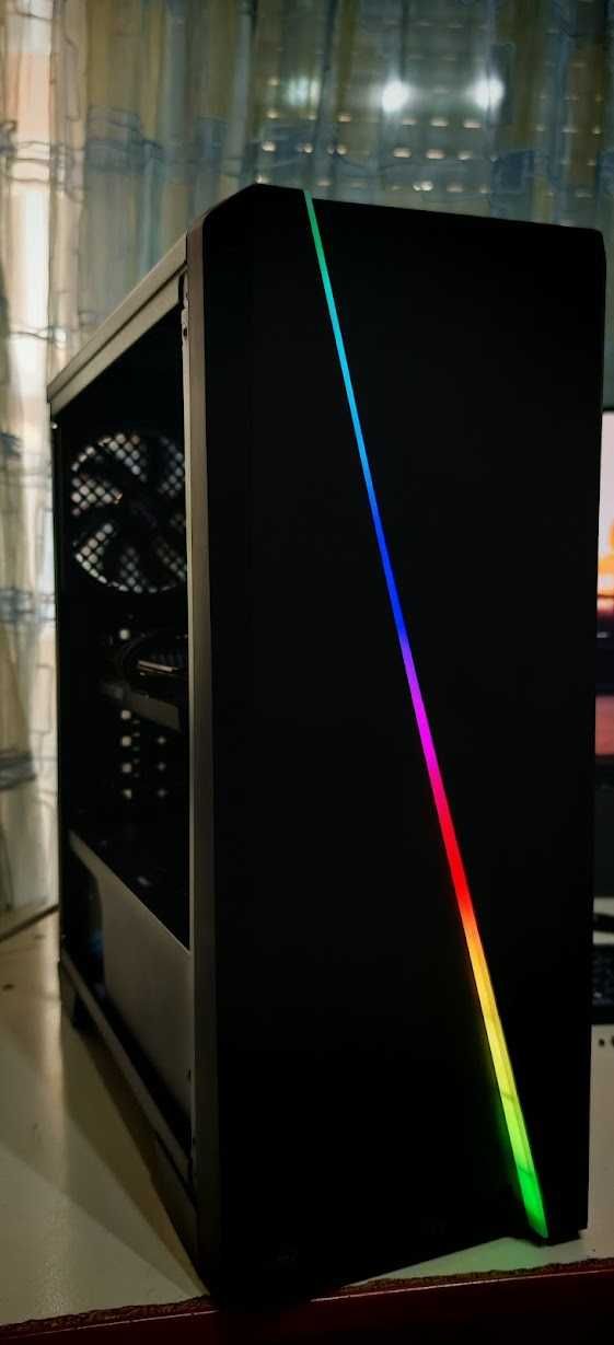 Добро Геймърско PC R5 5500/16Gb/512GB SSD+1TB HDD/RTX 5600XT/Гаранция