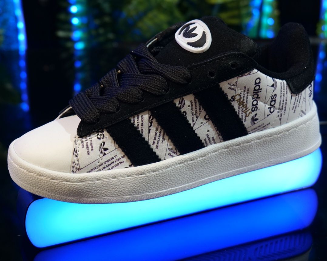 Дамски маратонки Adidas Campus Черно и Бяло