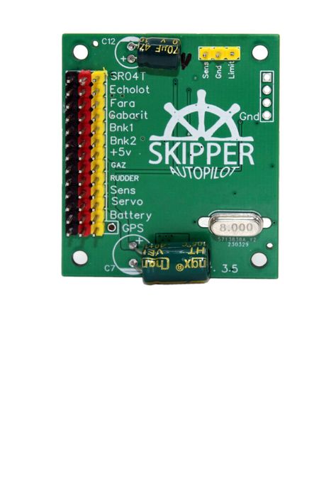 Pilot cu gps navomodel. Dar si autopilot skipper