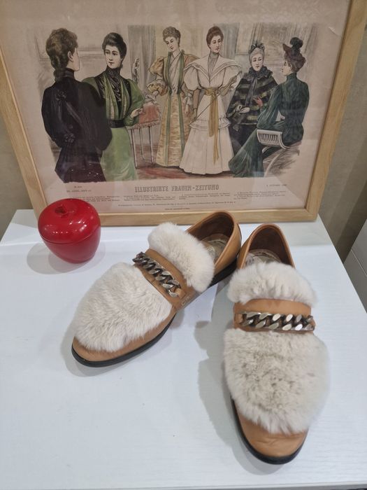 Туфли лоферы кожа размер 37