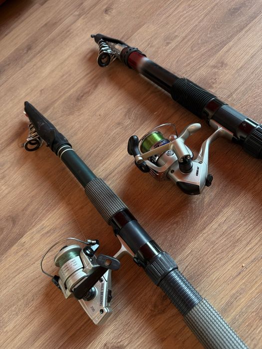 Set 2 undite cu mulinete + 2 mulinete extra