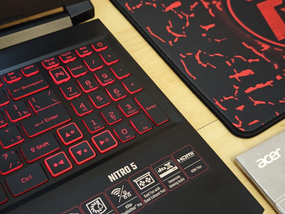 Acer Nitro SSD M2 1024гб ОЗУ 16 ГБ мощный игровой ноутбук ноутбук