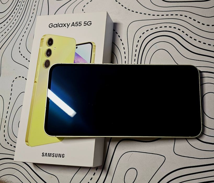Samsung Galaxy A55 5G – 8GB RAM / 256GB – Awesome Lemon