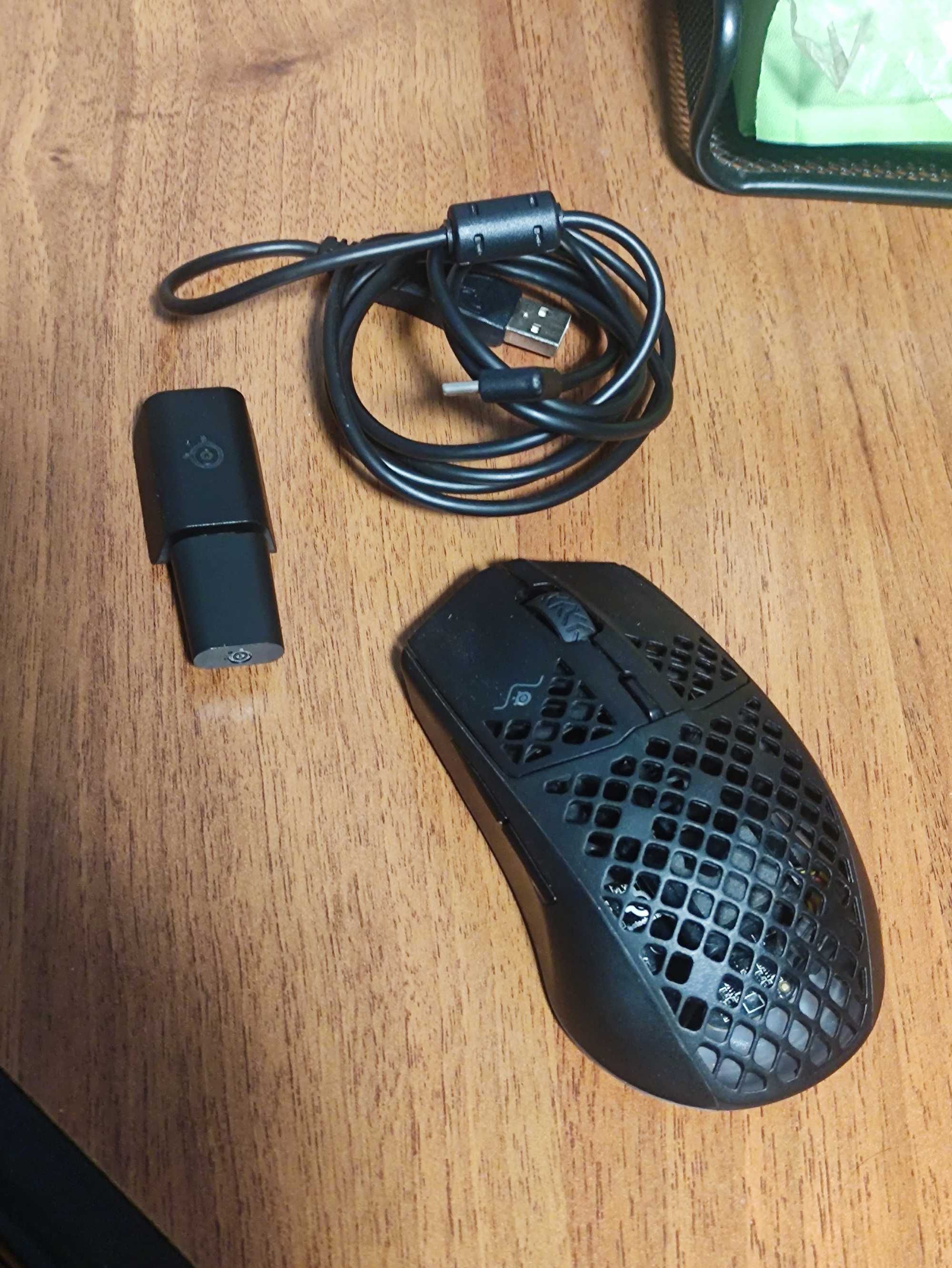 Maus Steelseries Aerox 3 Black Wireless