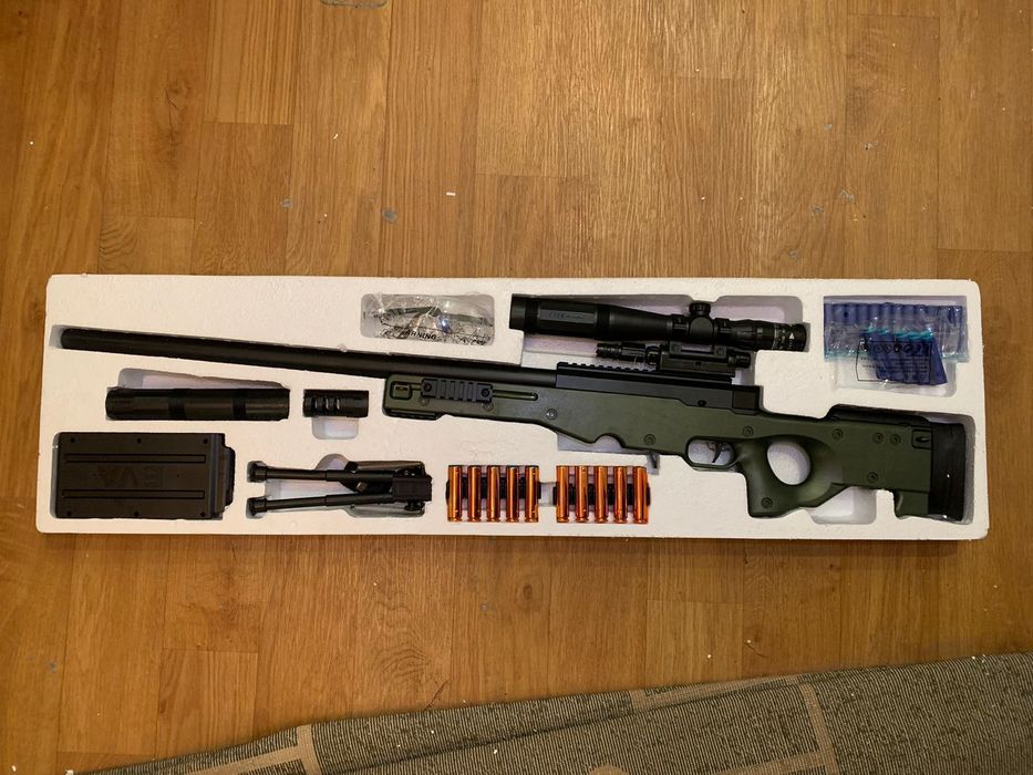 Пистолет продаётся по 25000. Миниган и Снайперска продаются за 32000