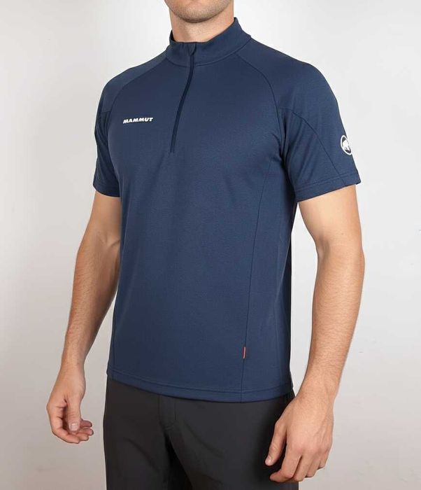 Mammut Aegility Half Zip - Оригинална мъжка тениска с цип р-р M