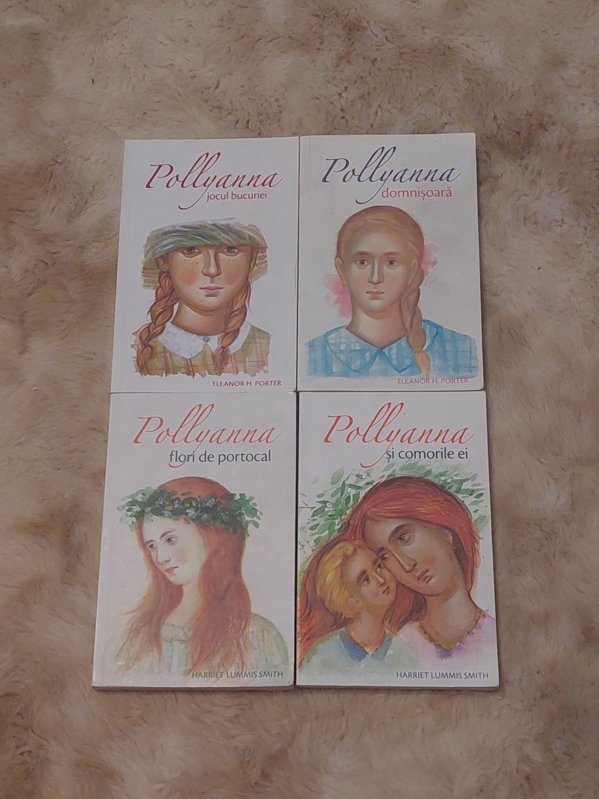Seria Pollyanna, 4 cărți