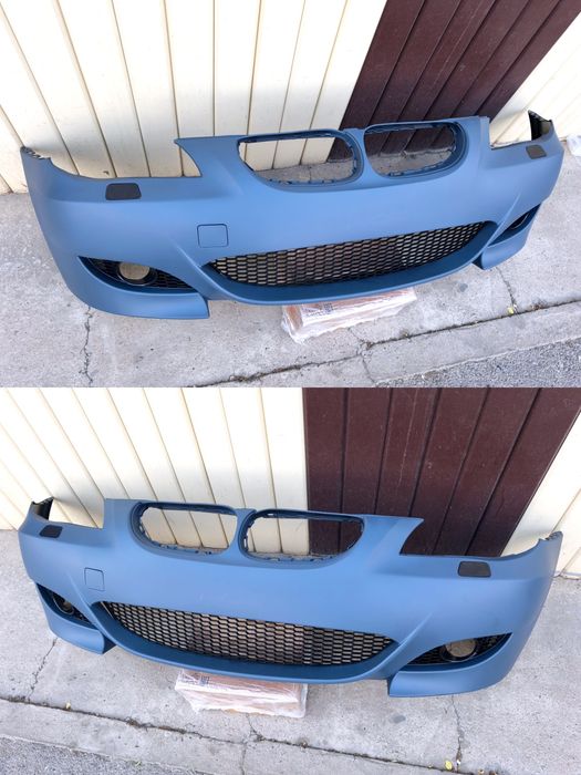 BMW E60 бампер передний Млук