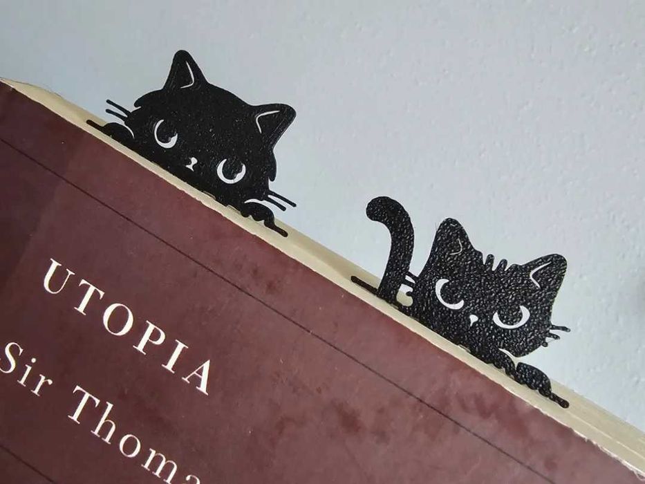 4 броя Разделители за книга - "Котенца"