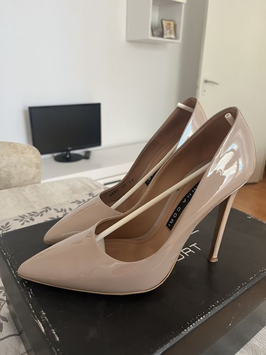 Pantofi Anna Cori piele lacuita 38