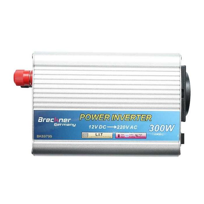 Invertor tensiune 12V-220V, 300W, cu unda sinusoidala modificata ,nou