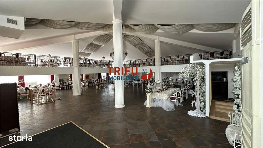 Sala de evenimente de vanzare cu teren de 4263mp