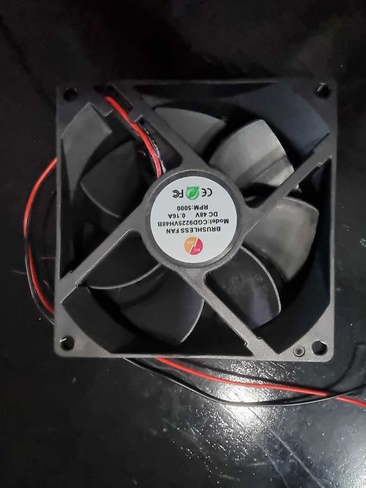 Вентилация Вентилатори 48V Двусъчмени най висока ефективност