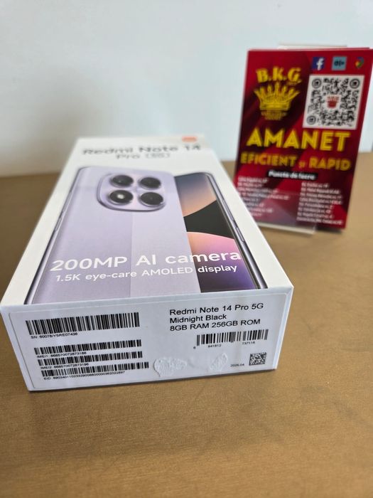 Redmi Note 14 Pro 256gb sigilat Amanet BKG